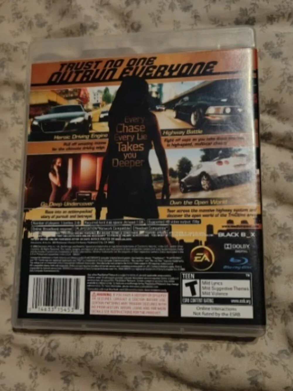 Playstation 3 Need for Speed: Undercover, The Run, AND Hot Pursuit (3 Games)